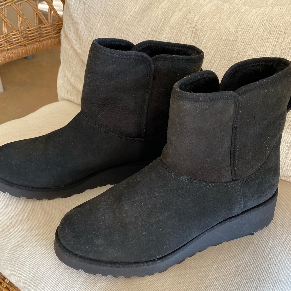 Ugg mini wedge bootie